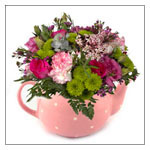 FLOWER ARRANGEMENTS IN CONTAINERS